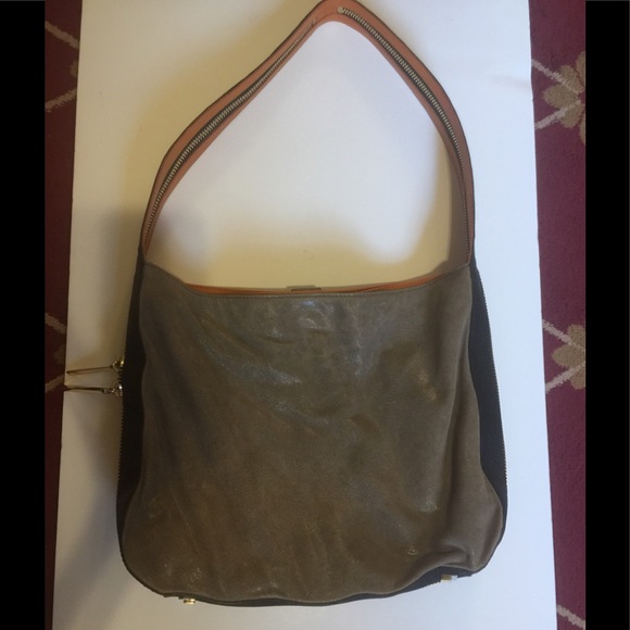 Botkier Color Block Soft Leather Hobo Bag NWOT - Picture 5 of 5